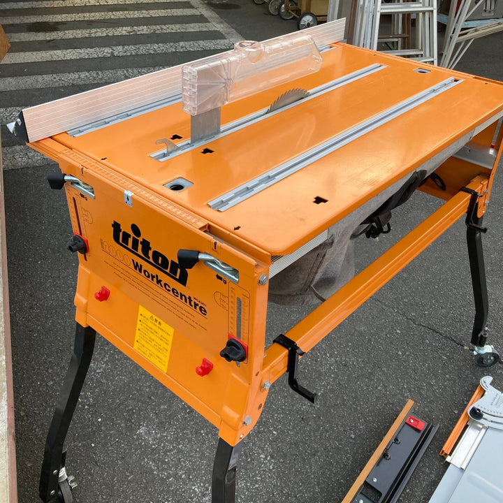 【中古美品/店頭受取り限定】Triton(トリトン)235mmパワーソー&ワークセンター2000 オプション多数【東大和店】