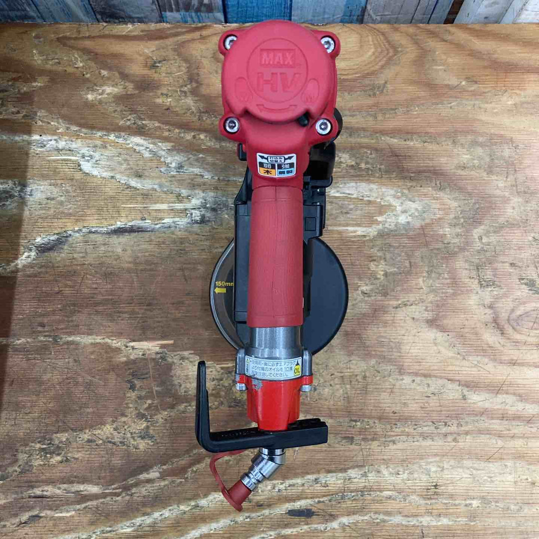【中古品】★マックス(MAX) 高圧エアネジ打ち機 HV-R41G4-R 高圧 41mm ケース付【柏店】