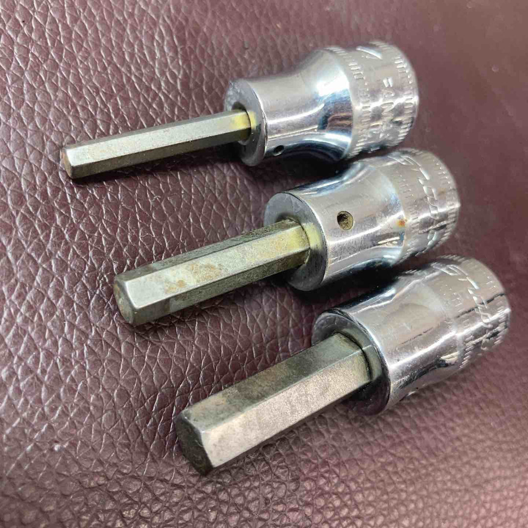 【中古品】 スナップオン(Snap-on) 3/8 ヘックスビットソケット 計3個 FAM4A～FAM8A 【東大和店】
