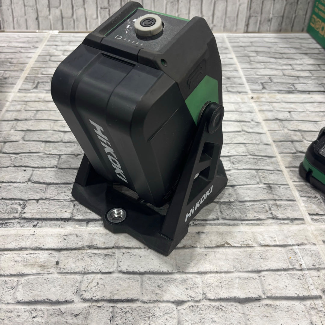 ○HiKOKI(ハイコーキ) 18V コードレス LED ワークライト ダイヤル式調光機能付き UB18DB(NN) 36V2.5Ahバッテリー付き【川口店】