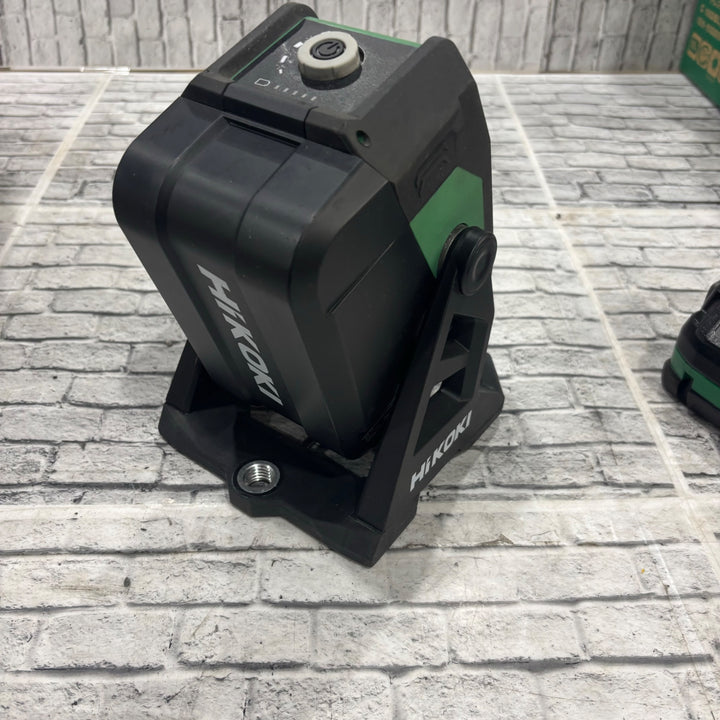 ○HiKOKI(ハイコーキ) 18V コードレス LED ワークライト ダイヤル式調光機能付き UB18DB(NN) 36V2.5Ahバッテリー付き【川口店】