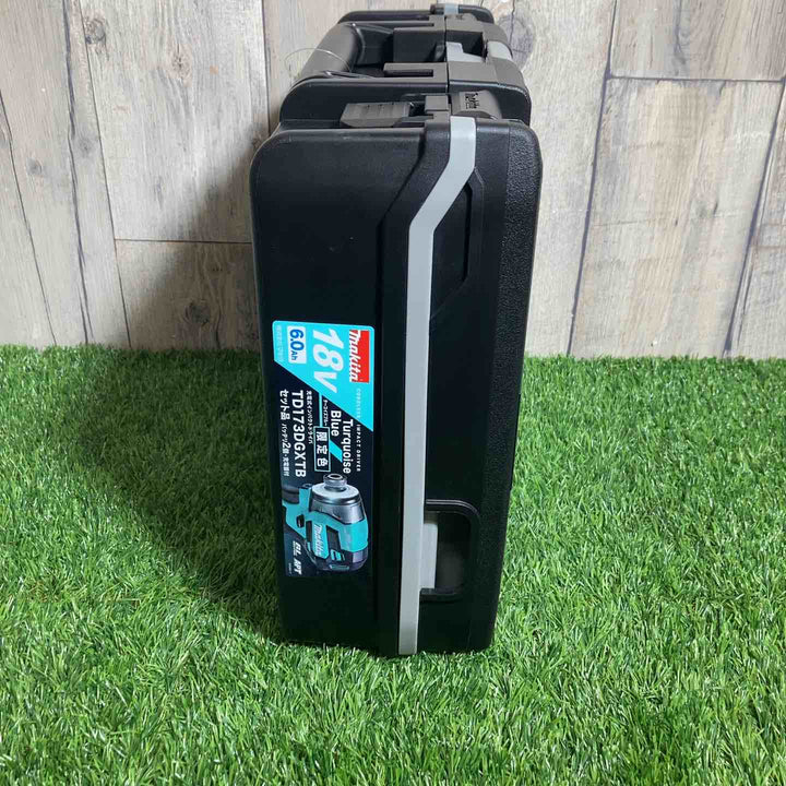 ★マキタ(makita) 18Vコードレスインパクトドライバ TD173DGXTB ターコイズブルー【戸田店】