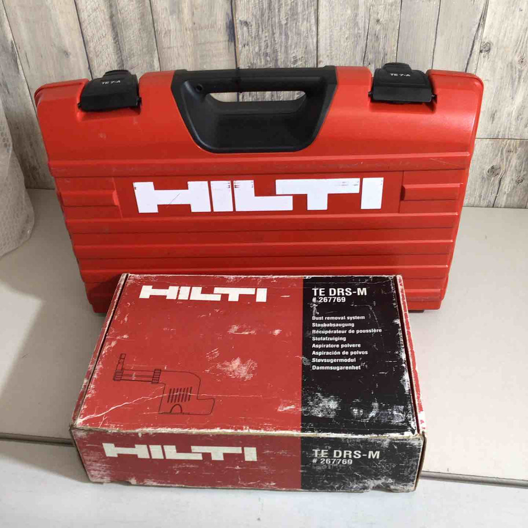 ◇ヒルティ(HILTI) コードレスハンマドリル TE7-A 集じんシステム付き TE DRS-M【戸田店】