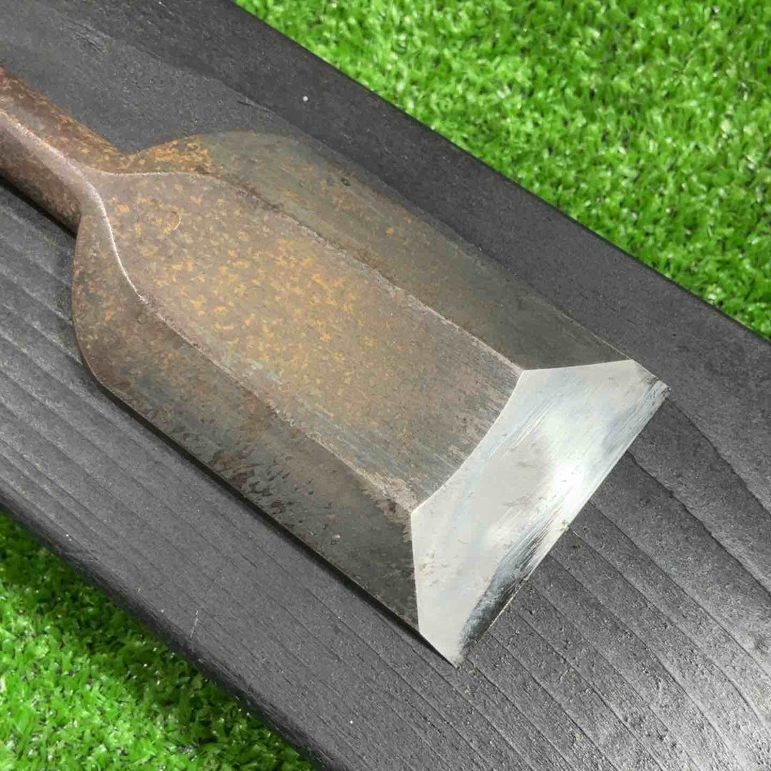 左久作(反転文字) 叩き鑿 全長約296mm 【川口店】