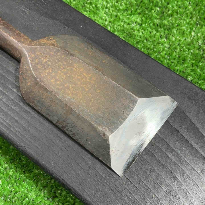 左久作(反転文字) 叩き鑿 全長約296mm 【川口店】