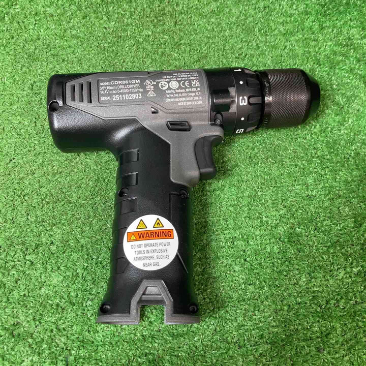 スナップオン/Snap-on  14.4V コードレスドリルドライバ CDR861GMJ2 ※バッテリー1個のみ商品となっております【岩槻店】