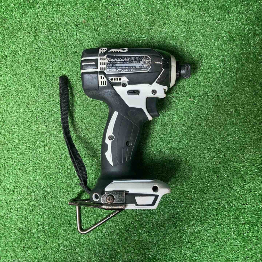【中古品】★マキタ(makita) コードレスインパクトドライバー TD149DZW バッテリー2個、充電器付き【岩槻店】
