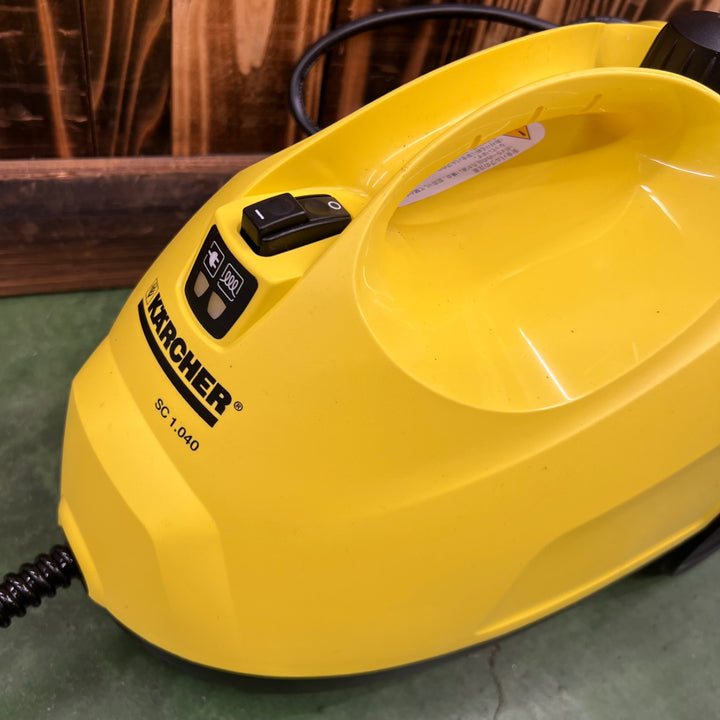 KARCHER (ケルヒャー) スチームクリーナー イエロー SC1.040 クロスセット付き【桶川店】