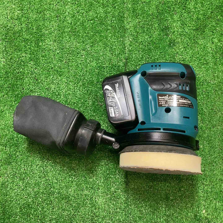 ☆マキタ(makita) コードレスランダムオービットサンダ BO140DZ 14.4V3.0Ahバッテリー1個付き【桶川店】
