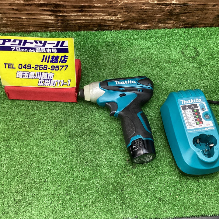 マキタ(makita) コードレスインパクトドライバー TD090DWX 質量(kg) 0.92(バッテリ含む) 動作確認済み【川越店】