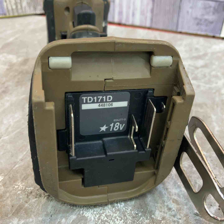 ★マキタ(makita) コードレスインパクトドライバー TD171DZAB【八潮店】