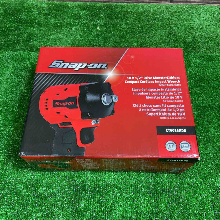 スナップオン/Snap-on 1/2sq コードレスインパクトレンチ CT9035KDB レッド 本体のみ【桶川店】