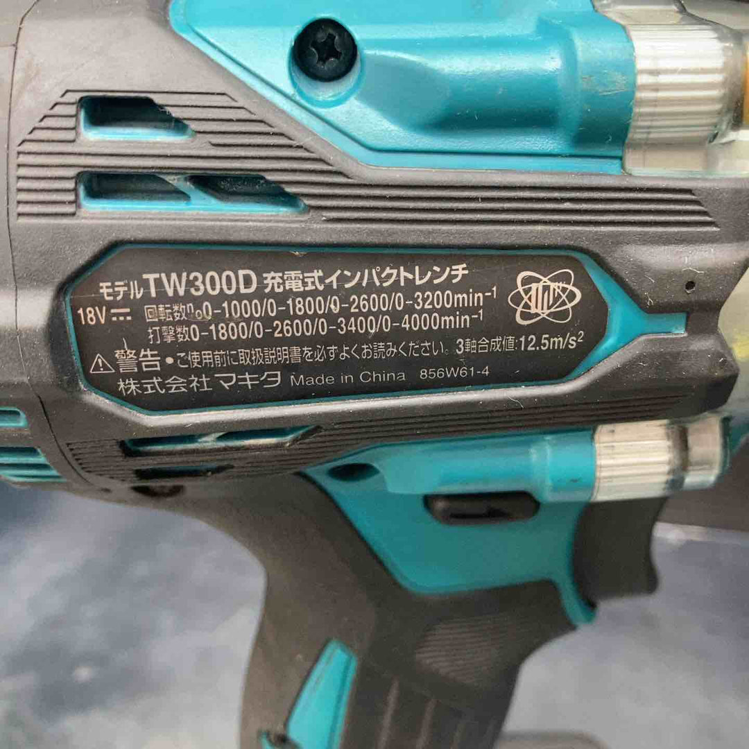 ★マキタ(makita) コードレスインパクトレンチ TW300DRGX【川越店】