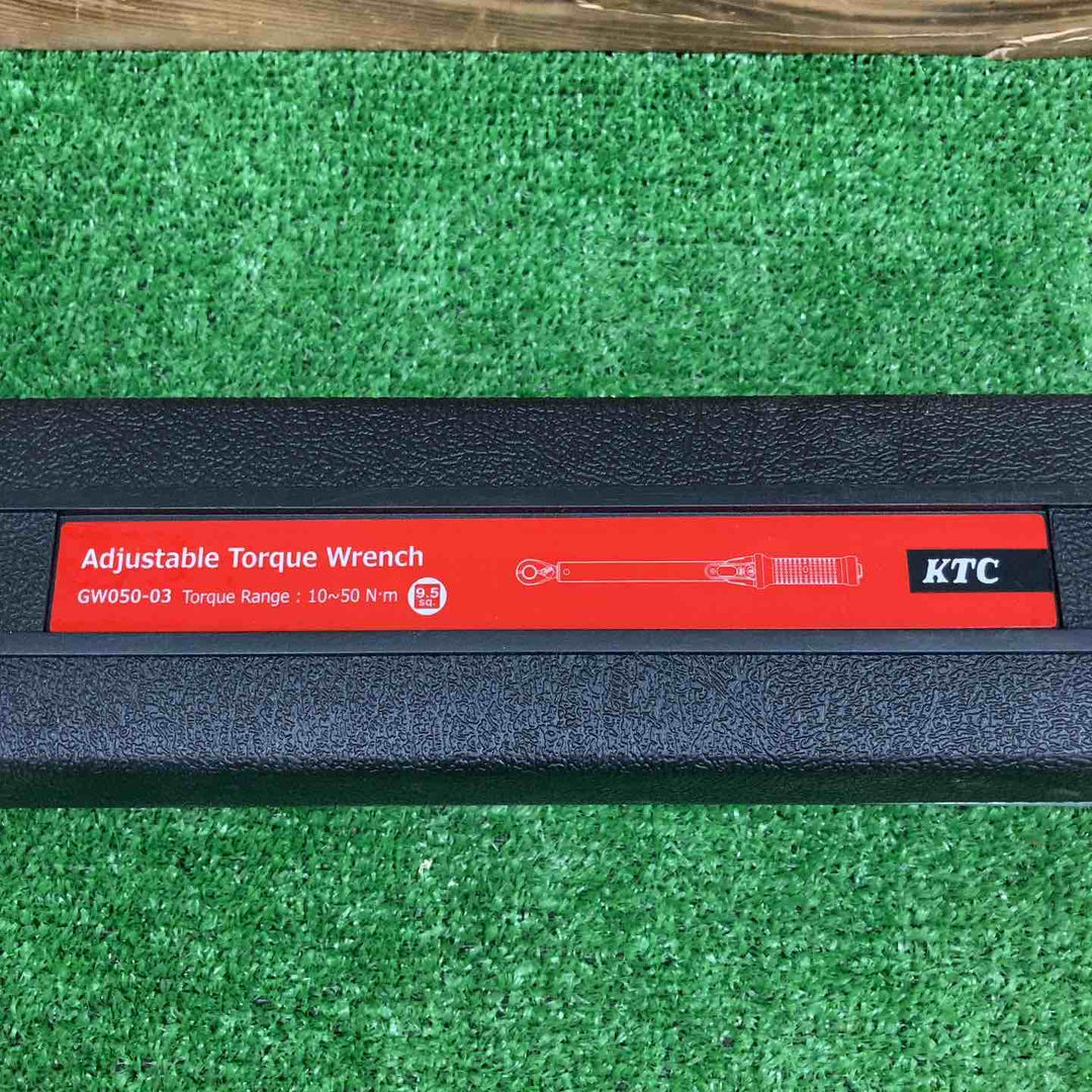 【現状品】 KTC/京都機械工具 9.5Sq プレセット型トルクレンチ 10-50Nm GW050-03 【鴻巣店】