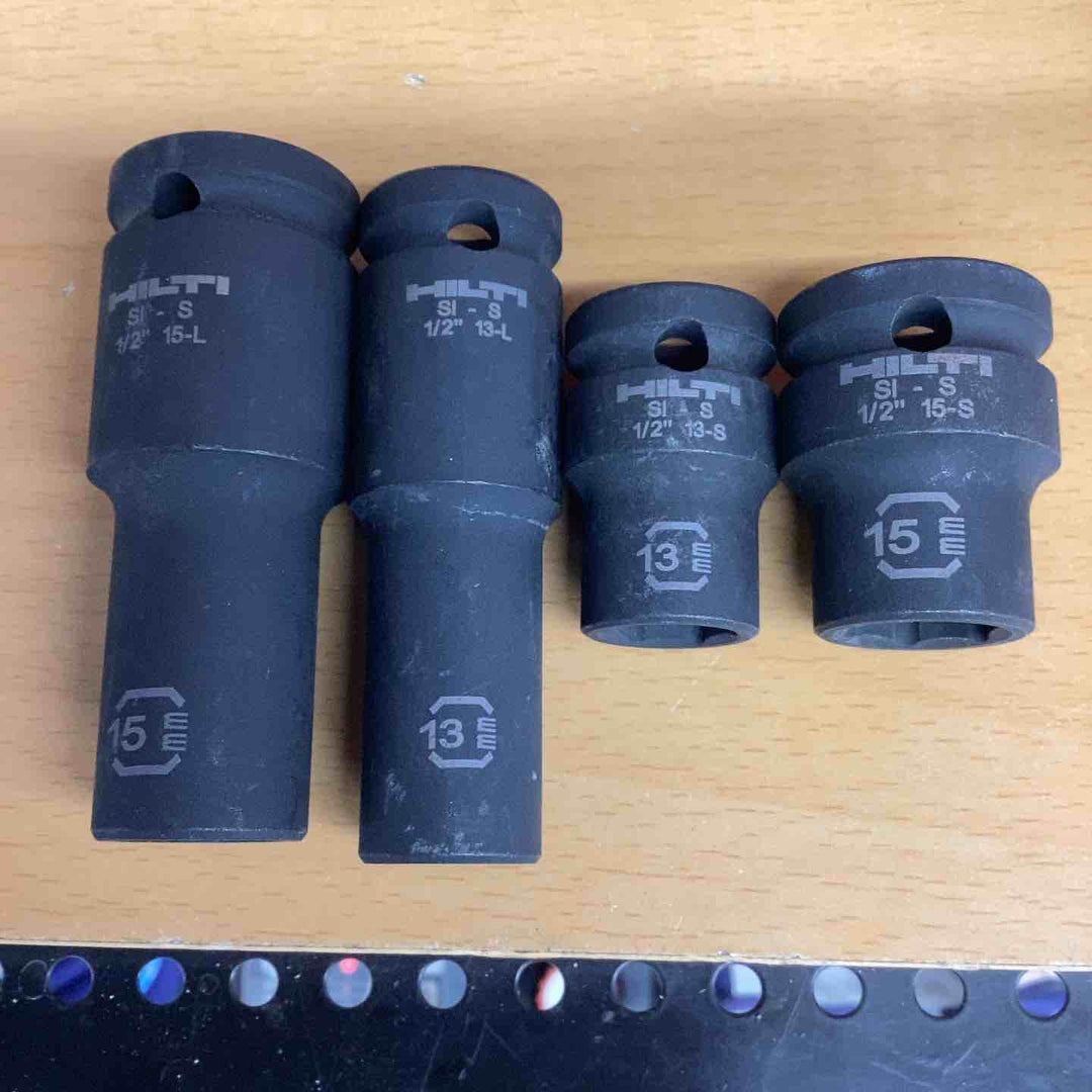 HILTI ヒルティ 充電式インパクトレンチ SIW22T-A バッテリー×2 充電器 ソケット4個 ケース付き【越谷店】