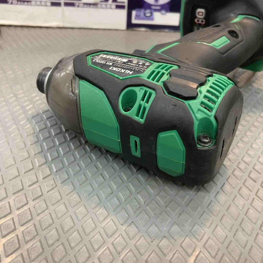 【中古品】ハイコーキ(HIKOKI ※旧:日立工機) コードレス インパクトドライバー WH18DDL2(NN)(L)【所沢店】