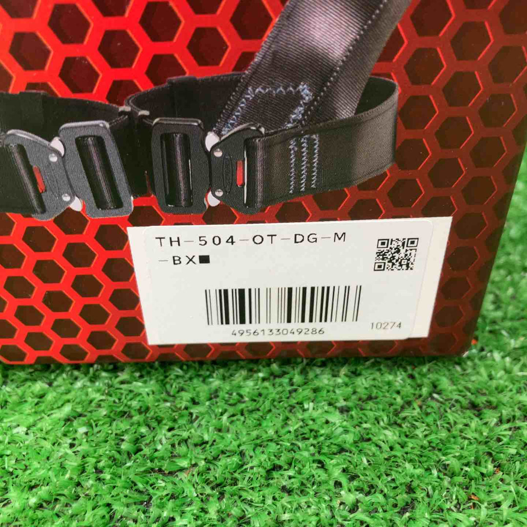 ツヨロン(TSUYORON) 新規格 墜落制止用器具 クロカゲハーネス TH-504-OT-DG-M-BX【川越店】