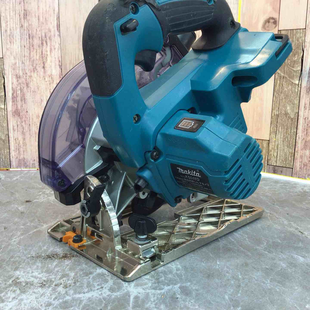 【中古品】★マキタ(makita) 18V コードレス防じん丸のこ KS511DZ 本体のみ【八潮店】
