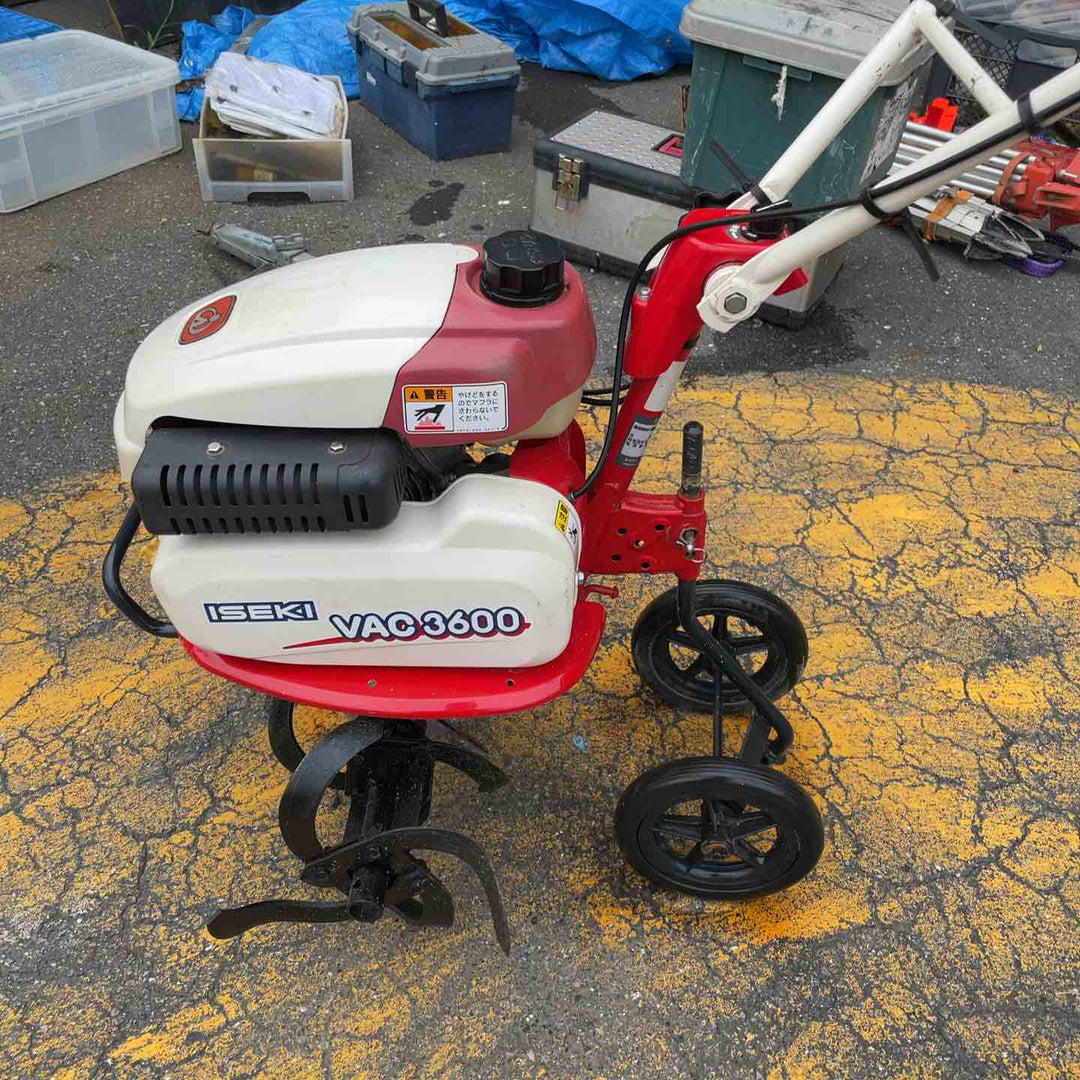 【店頭受取り限定】イセキ(ISEKI) 小型管理機 VAC3600 耕うん機 農用トラクター【桶川店】