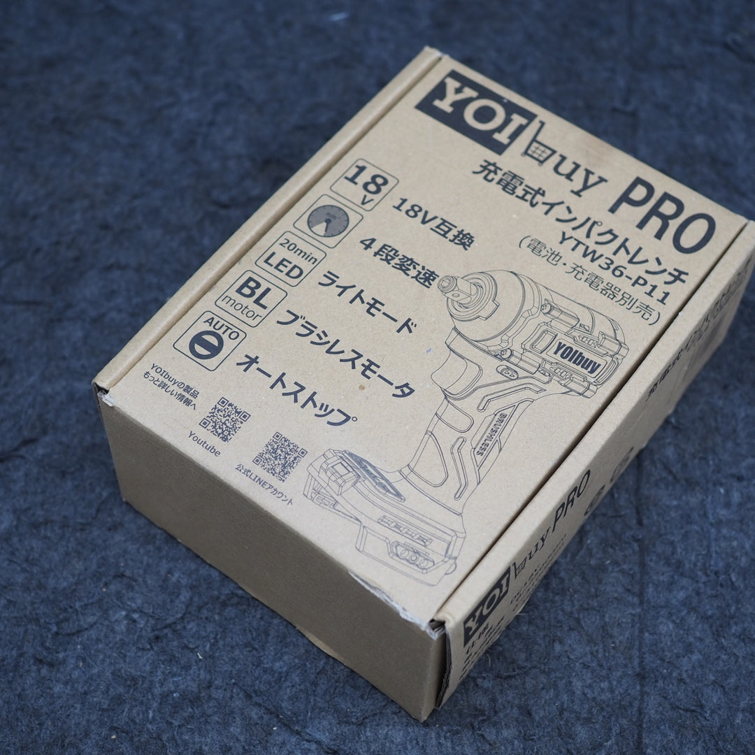 【未使用品】YOIbuy　充電式インパクトレンチ YTW36-P11【鴻巣店】