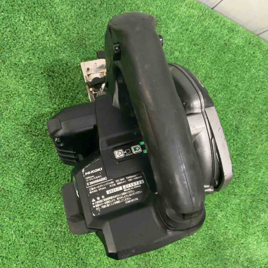 ★ハイコーキ(HIKOKI ※旧:日立工機) コードレス丸のこ C3605DA(SK)(NNB)【越谷店】
