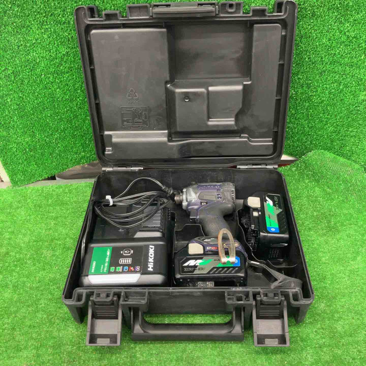 【中古品】★ ハイコーキ(HIKOKI ※旧:日立工機) コードレスインパクトドライバー マルチボルト WH36DC(2XPB) 【桶川店】