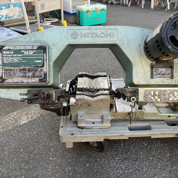 【中古品/店頭受取り限定】◇ハイコーキ(HIKOKI ※旧:日立工機) ロータリバンドソー CB18F 替刃10本付【東大和店】