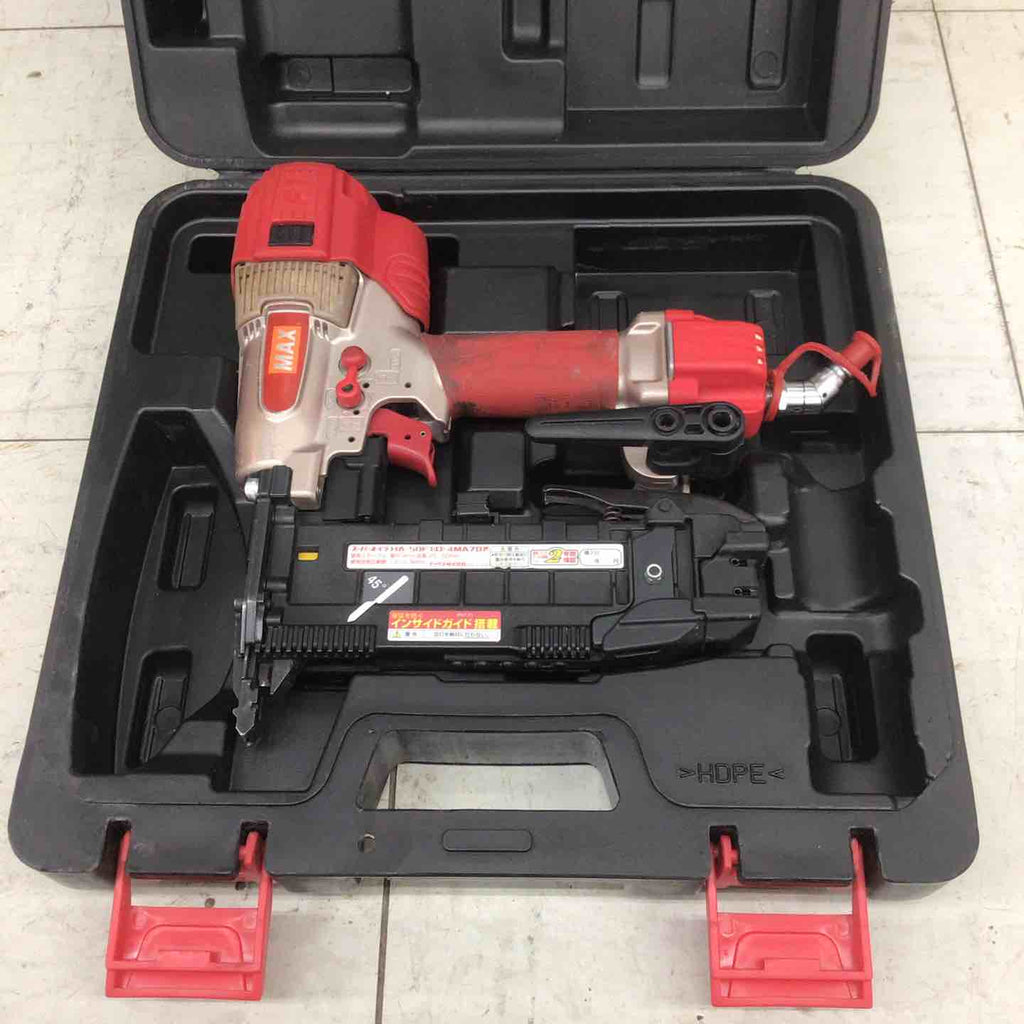 中古品】 マックス/MAX 高圧フロアタッカ HA-50F1(D)/4MAフロア 【鴻巣