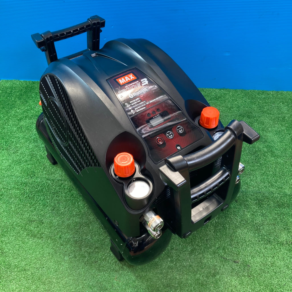 max コンプレッサー　ak-hh1270e3 ブラック 中古品】☆マックス(MAX) エアコンプレッサー AK-HH1270E3_