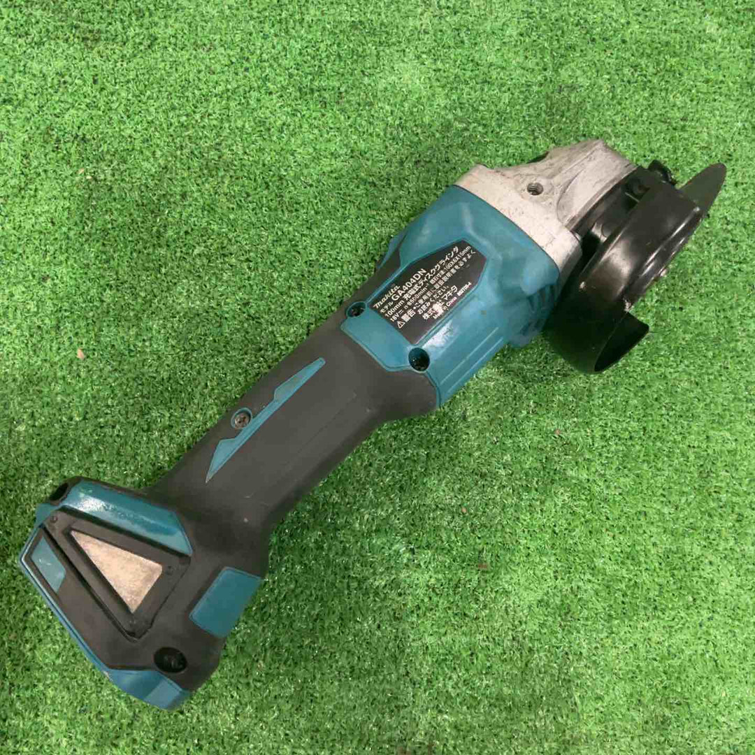☆マキタ(makita) 100mmコードレスディスクグラインダ GA404DZN (GA404DN) 18V 動作確認済【川口店】
