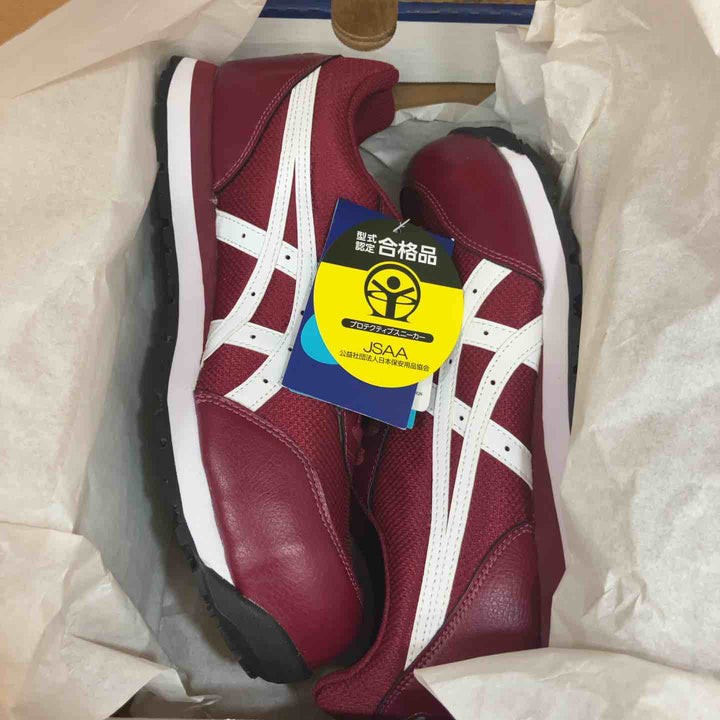 [アシックス] ASICS ワーキング 安全靴/作業靴 作業靴 CP201 ウィンジョブ チリフレイク/ホワイト 26.5 cm【所沢店】