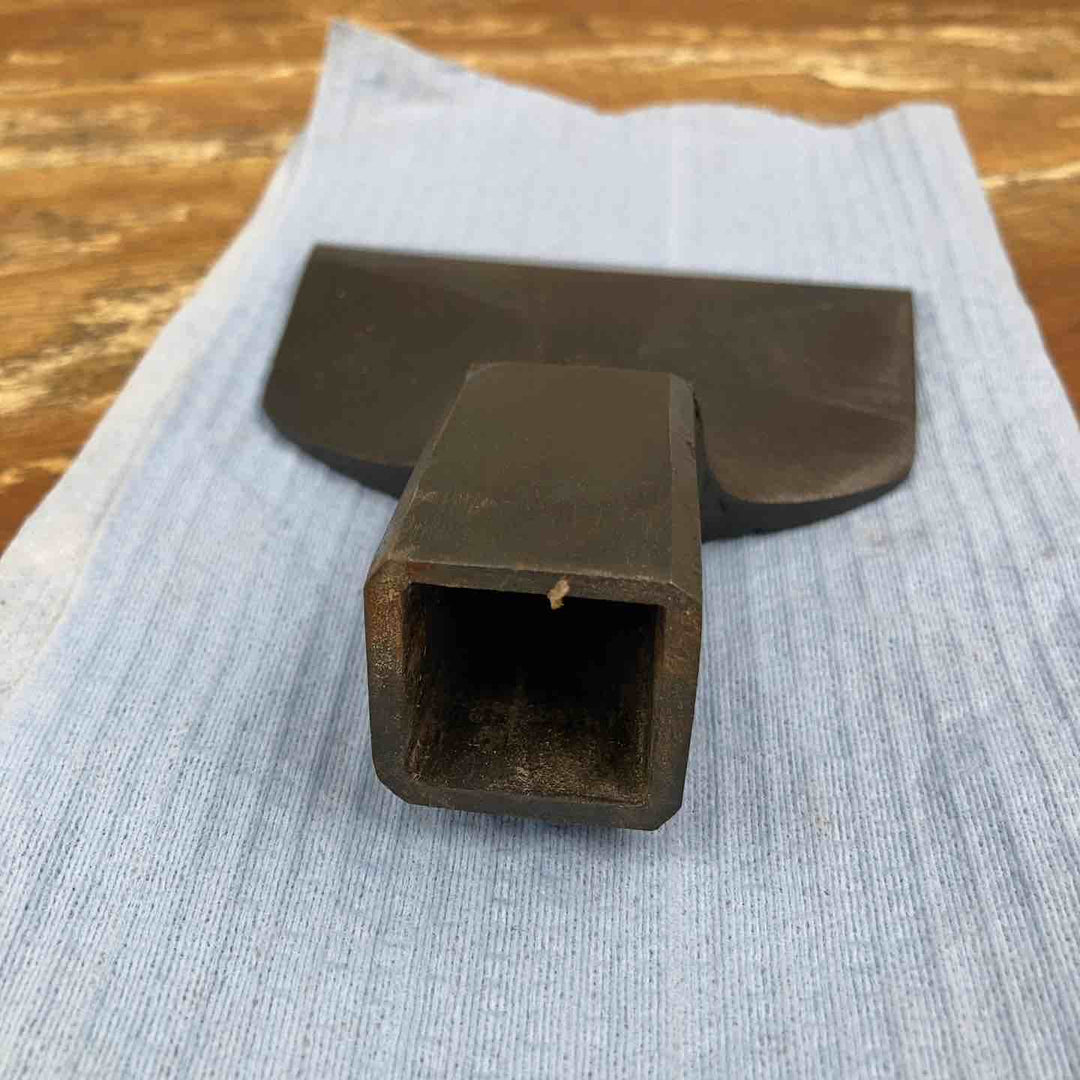 送料無料【未使用品】「俊昭」 釿 ちょうな 手斧 柄付き 長期保管 展示品【柏店】