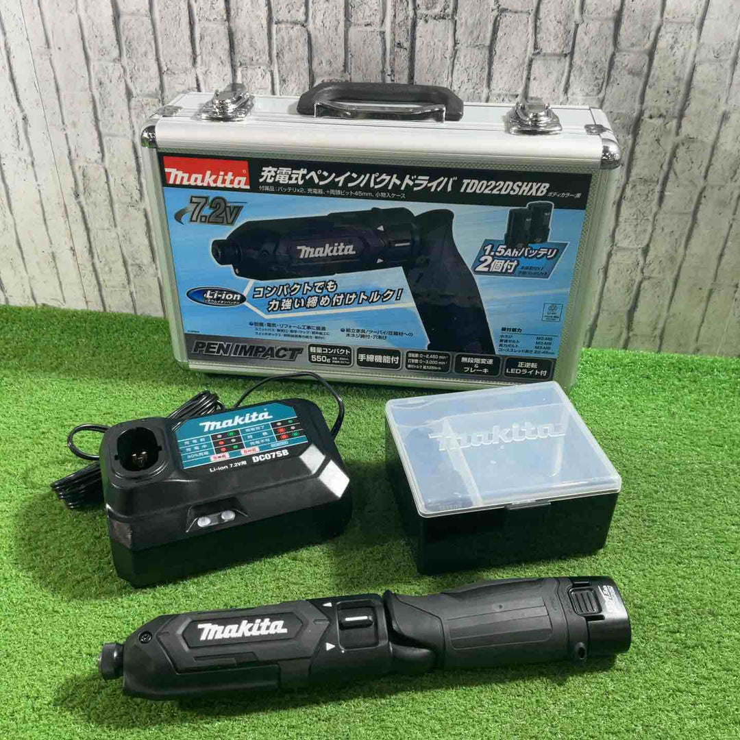 ★マキタ(makita) コードレスペンインパクトドライバー TD022DSHXB 動作確認済【川口店】