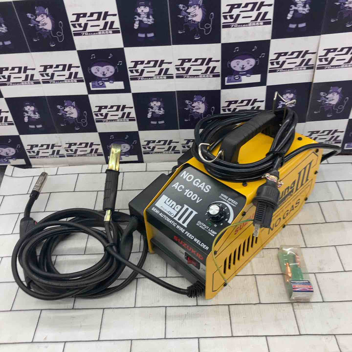 ◇スズキッド(SUZUKID) ノンガス直流半自動溶接機 SAY-80L3 Arcury80LUNAⅢ アーキュリー ルナ3【所沢店】
