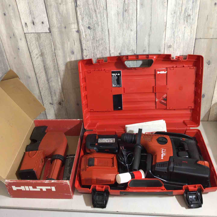 ◇ヒルティ(HILTI) コードレスハンマドリル TE7-A 集じんシステム付き TE DRS-M【戸田店】