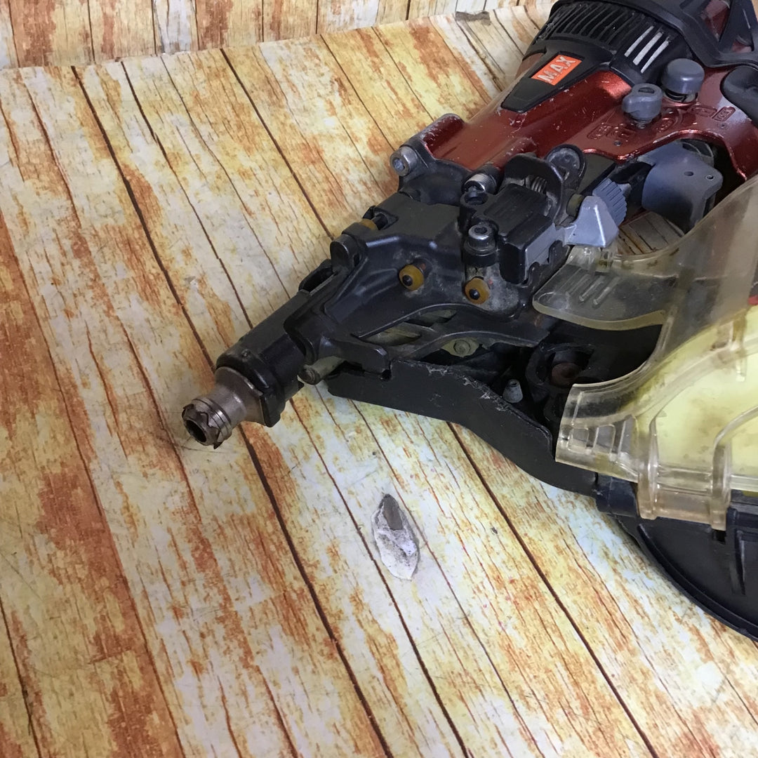 MAX マックス釘打機 HN-50N3(D)-R スーパーネイラ マイスターレッド 高圧釘打機 HN91089【川崎店】