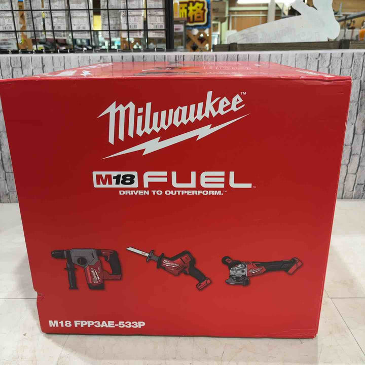 ▼ミルウォーキー M18 FPP3AE-533P JP M18 FUEL パワーパック【川口店】