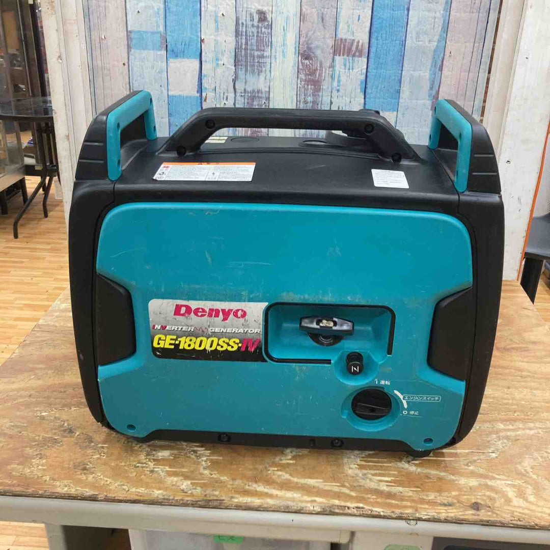【店頭受取り限定】★デンヨー(Denyo) インバーター発電機 GE-1800SS-IV【柏店】