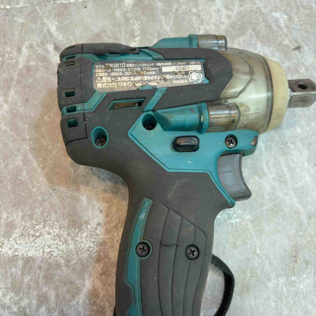 ☆マキタ(makita) コードレスインパクトレンチ TW281DZ【八潮店】