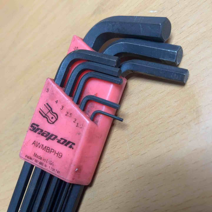 スナップオン Snap-on 六角棒レンチセット AWMBPH9 【越谷店】