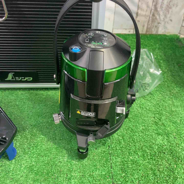 ◇シンワ測定 グリーンレーザー墨出し器 LEXIA21 レーザーロボ 70841 レクシア 21【町田店】