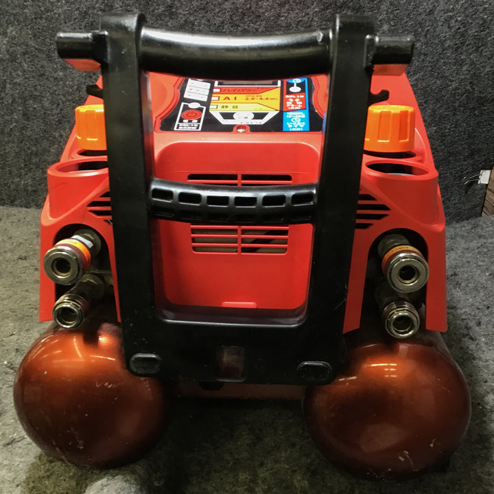 【中古品・充填時間:約5分】マックス(MAX) エアコンプレッサー AK-HH1270E2_レッド【桶川店】