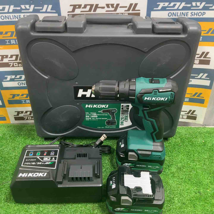 ◇ハイコーキ(HiKOKI) コードレス振動ドライバドリル DV18DD(2XCZ)【草加店】