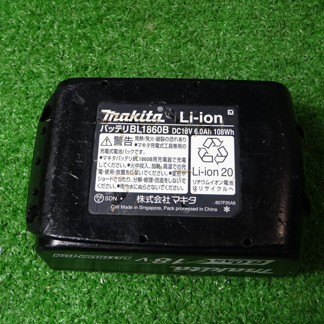 マキタ/makita 100mm コードレスディスクグラインダ GA402DZ 18V6.0Ahバッテリー1個付き【岩槻店】