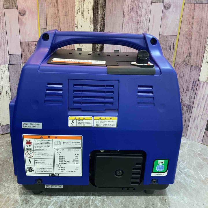 ◇ヤマハ(YAMAHA) カセットボンベ インバータ発電機 EF900iSGB【八潮店】