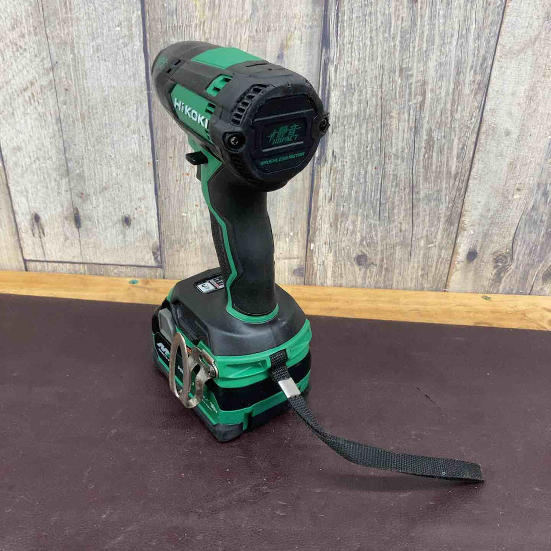 【中古品】 ハイコーキ(HIKOKI) コードレス静音インパクトドライバ WHP18DA(NN) バッテリー1個付属 【東大和店】