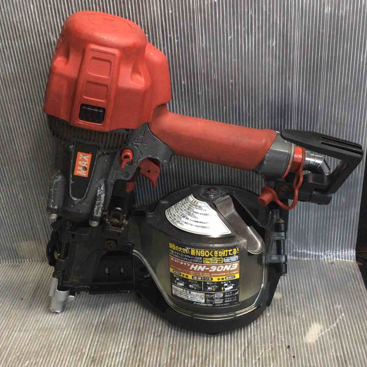 【中古】マックス(MAX) 高圧エア釘打ち機 HN-90N3【草加店】