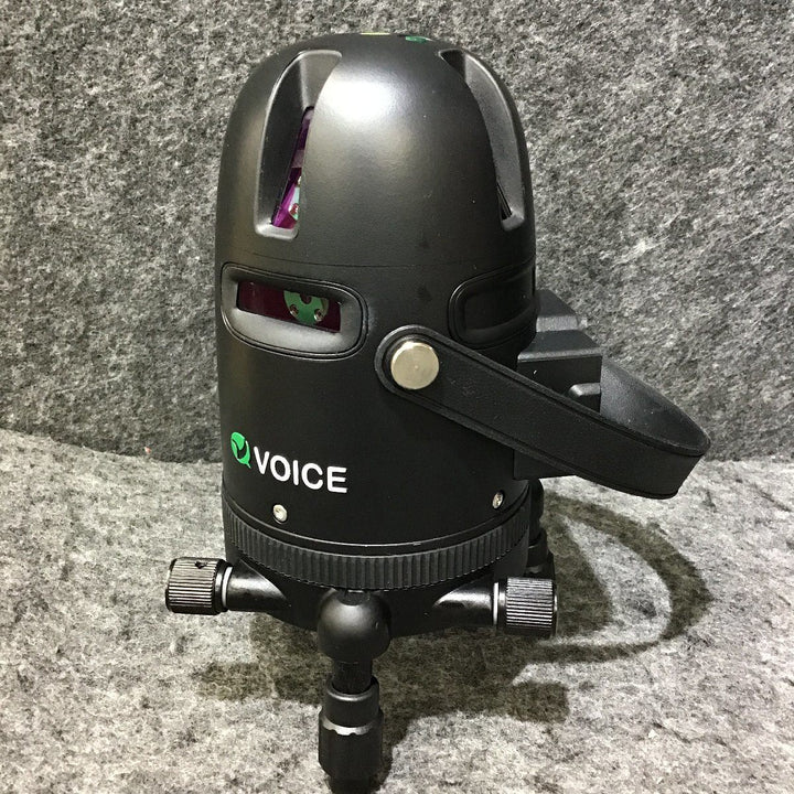 【未使用品】VOICE レーザー墨出し器 フルライングリーンレーザー Model-G8 受光器 三脚付き【桶川店】