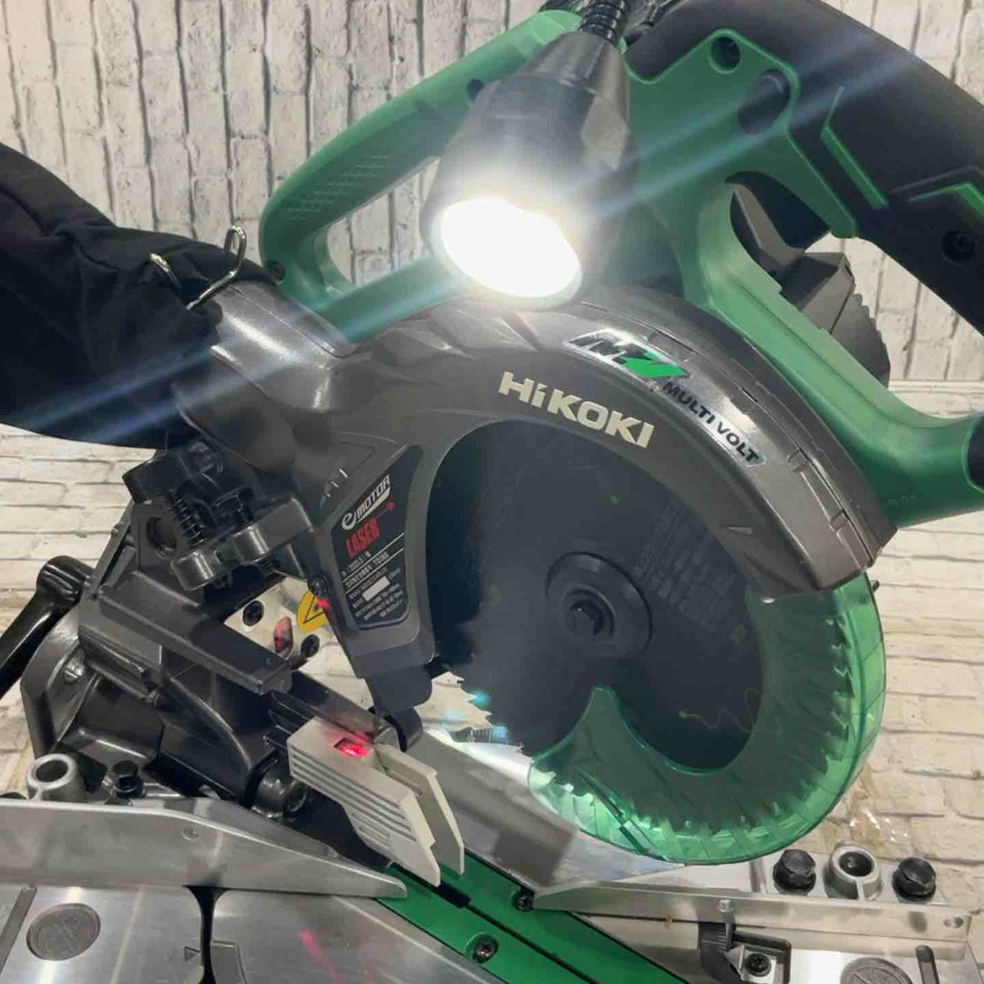 ★ハイコーキ(HIKOKI ※旧:日立工機) コードレス卓上スライド丸のこ C3606DRA(XP)【川口店】