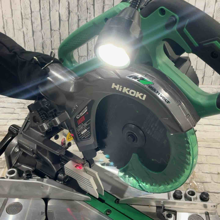 ★ハイコーキ(HIKOKI ※旧:日立工機) コードレス卓上スライド丸のこ C3606DRA(XP)【川口店】